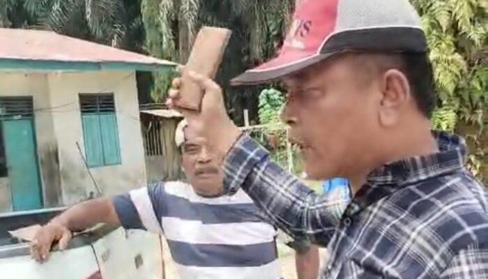 Diduga Maling TBS dan Lakukan Pengrusakan, Hendrik Marbun dkk Dilaporkan ke Polisi