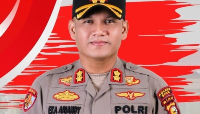AKBP Eka Ariandy Putra Gantikan Posisi AKBP Fahrian Saleh Siregar Sebagai Kapolres Inhu
