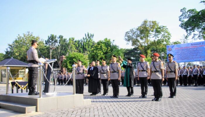 Empat PJU Polres Inhu dan Satu Kapolsek Dirotasi, Ini Daftarnya