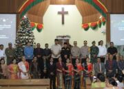 Forkopimda Inhu Kompak Pantau Langsung Pengamanan Perayaan Natal di Sejumlah Gereja