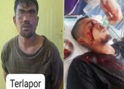 Pria di Kecamatan Batang Gansal Ini Bacok Wajah Pemuda, Ini Penyebabnya