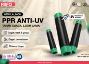 Cocok untuk Berbagai Proyek Konstruksi, RIIFO Hadirkan Pipa PPR Anti UV untuk Outdoor Piping!