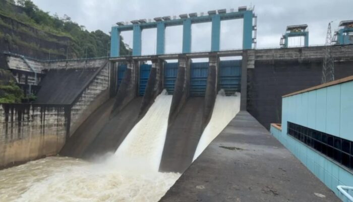 Resmi! PLTA Koto Panjang Buka 2 Pintu Spillway Pagi Ini, Waspada Kenaikan Debit Sungai Kampar