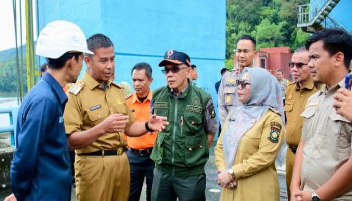 Pintu Waduk PLTA Koto Panjang Dibuka, Bupati Kampar Minta Warga di Sepanjang Sungai Waspada