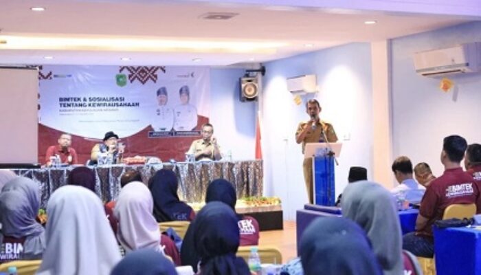 Cetak Pengusaha Muda di Era Digital, Pemkab Meranti Gelar Bimtek Kewirausahaan