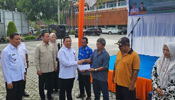 Perkuat Strategi Nasional, Pemprov Riau Apresiasi Penyaluran Bantuan Miskin Ekstrem di Pekanbaru