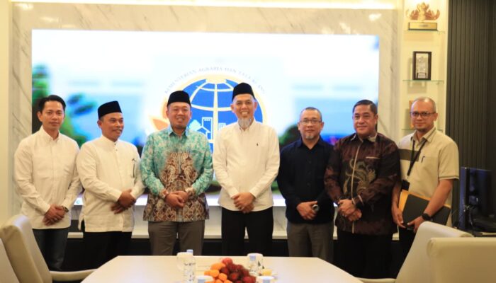 Perjuangkan Nasib Lahan Eks Konsesi CPI, Wali Kota Dumai Temui Menteri ATR/BPN di Jakarta