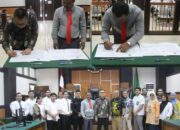 PN Pasir Pengaraian Teken MoU Posbakum 2026 dengan POSBAKUMADIN Siak