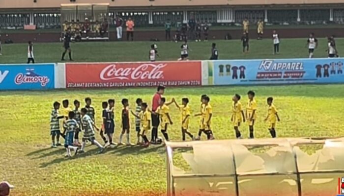 KU 13 Bina Muda Sabet Juara III Turnamen Garuda Anak Indonesia di Stadion Utama Pekanbaru