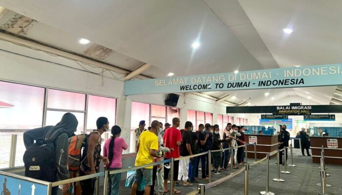 Pemulangan 19 PMI Deportasi Malaysia di Dumai: Satu Orang Meninggal, Satu Terdeteksi HIV