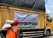 Ringankan Beban Korban Bencana, Baznas Riau Kirim 3 Ton Beras ke Tapanuli Selatan