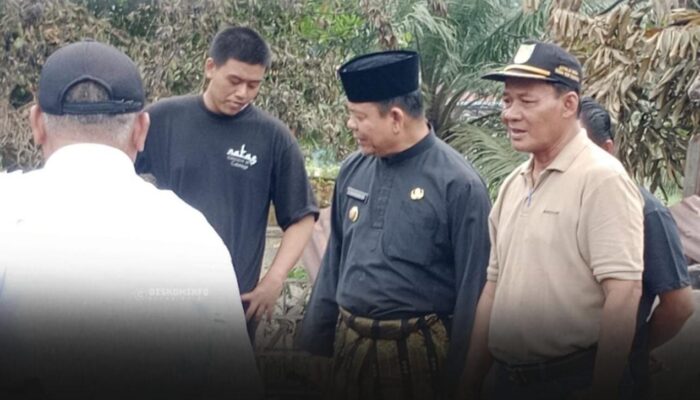 Wabup Rohul Kunjungi Korban Kebakaran di Desa Sei Kuning, Kerugian Capai Rp 700 Juta