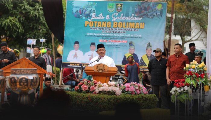 Pemkab Rohul dan LAMR Gelar Potang Bolimau, Tradisi Sakral Sambut Ramadhan 1447 H