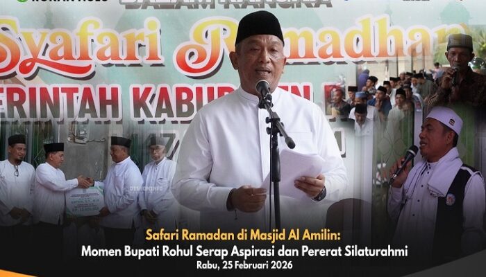 Safari Ramadan di Masjid Al Amilin: Momen Bupati Rohul Serap Aspirasi dan Pererat Silaturahmi