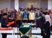 Lengkapi Kabinet Riau Bedelau, Plt Gubri SF Hariyanto Lantik Dirut RSUD Arifin Achmad dan Sekwan