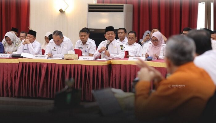 Wabup Syafaruddin Poti Hadiri High Level Meeting Provinsi Riau Guna Perkuat Sinergi Pengendalian Inflasi Selama Bulan Ramadhan