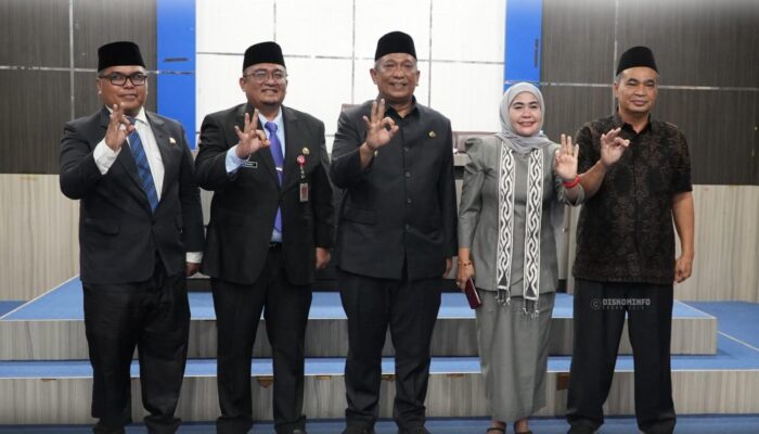 Bupati Lantik Pejabat Eselon di Rohul: Posisi Sekda Rohul Sementara Akan Ditunjuk PLH