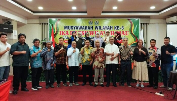 Aswin E Siregar Kembali Pimpin IKA FH USU Riau