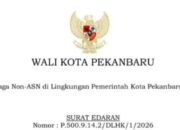 Siap-siap! ASN dan Non ASN Pekanbaru tak Patuhi SE Walikota Ini Terancam Sanksi