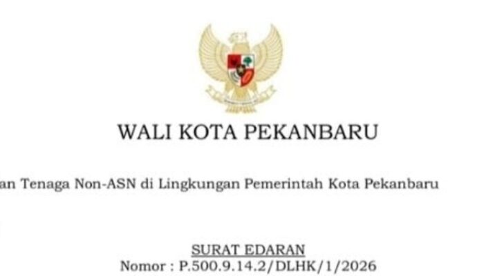 Siap-siap! ASN dan Non ASN Pekanbaru tak Patuhi SE Walikota Ini Terancam Sanksi