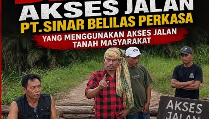 Raja Cindai Beserta Kelompoknya Blokir Akses Jalan Produksi PT SBP, Ini Alasannya