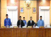 DPRD Kampar Serahkan Laporan Reses Masa Sidang II, Pemkab Komitmen Akomodir Aspirasi Rakyat