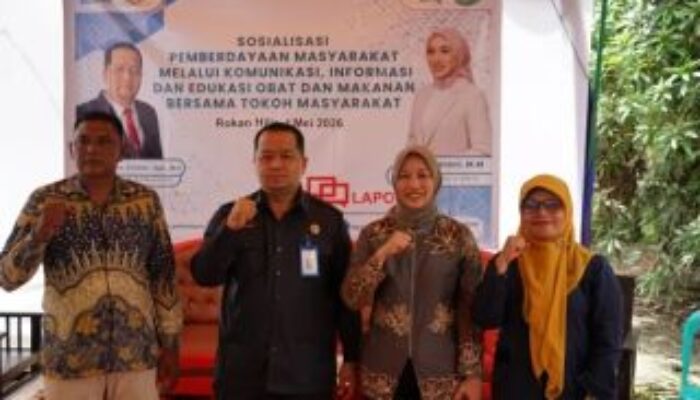 BBPOM Pekanbaru Edukasi Warga Rohil: Jangan Tergiur Harga Murah dan Warna Mencolok!