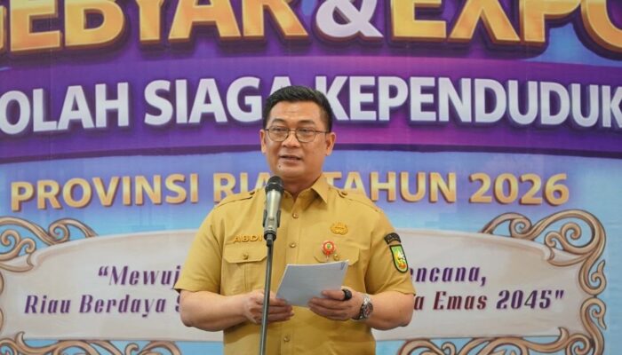 Buka Expo SSK 2026 di Mal SKA, Sekda Syahrial Abdi Ajak Cetak Generasi Unggul Riau