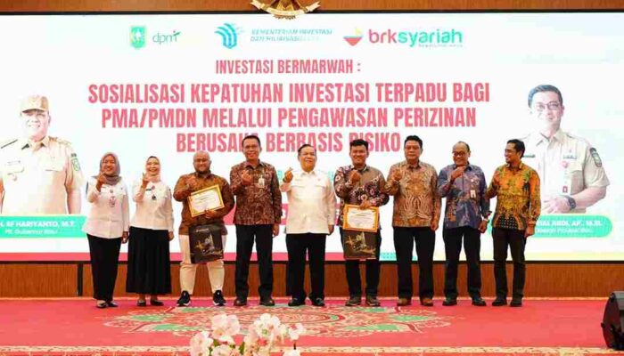 Genjot PAD, Pemprov Riau Desak Investor Gunakan BRK Syariah dan NPWP Domisili