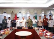 Perkuat Sinergi Daerah-TNI, Plt Gubernur SF Hariyanto Terima Kunjungan Dangrup 3 Kopassus