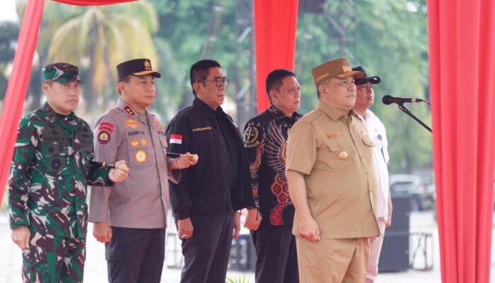 Plt Gubernur SF Hariyanto Pimpin Apel Kesiapan Satgas Anti Narkoba di Pekanbaru