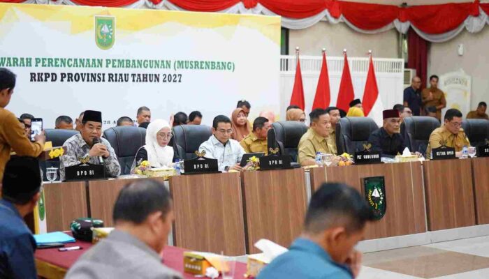 Plt Gubernur SF Hariyanto Tekankan Pemerataan Pembangunan Riau Lewat RKPD 2027