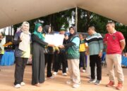 Sinergi Budaya dan Ekonomi, Bupati Siak Buka Lomba Senam Zapin Kreasi di CFD Tualang