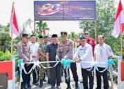 Dukung Konektivitas Desa, Jembatan Merah Putih Presisi di Bengkalis Resmi Beroperasi