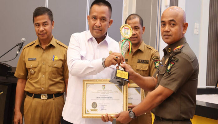 Raih Nilai 83, Satpol PP Kampar Sabet Peringkat II Terbaik Bupati Award 2025