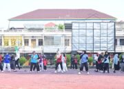 Sambut Hari Jadi ke-514, ASN Setda Bengkalis Gelar Senam Massal Kicau Mania