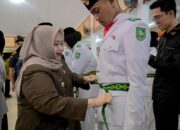 Pengukuhan 75 Paskibraka Bengkalis, Bupati Kasmarni Tekankan Tanggung Jawab dan Pengabdian