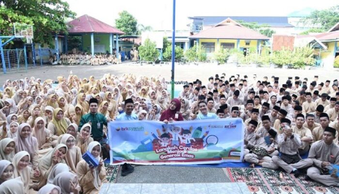 BRK Syariah Bengkalis Pacu Literasi Keuangan Pelajar Lewat Tabungan SimPel