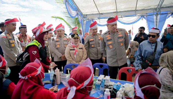Ekspedisi Merah Putih Presisi Polda Riau di Pulau Rupat Sabet Apresiasi Bupati Kasmarni