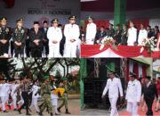 Upacara 17 Agustus Kemerdekaan RI Ke-81, Paskibraka Kibarkan Bendera Merah Putih Di RTH Rengat