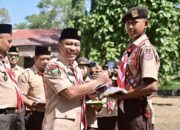 Menuju Buperta Cibubur, 16 Anggota Pramuka Bengkalis Dilepas Wabup Bagus Santoso
