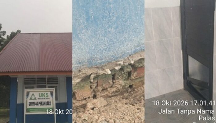 Revitalisasi SMPN 44 Pekanbaru Rp1,7 Miliar, Pihak Sekolah Mengaku Tak Paham Teknis